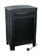 Alpina Appliances Luzern Floor Electric Fireplace 1800W 41x59cm Black