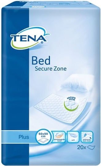 Tena Bed Secure Zone Plus Υποσέντονα Ακράτειας 60x90cm 20τμχ