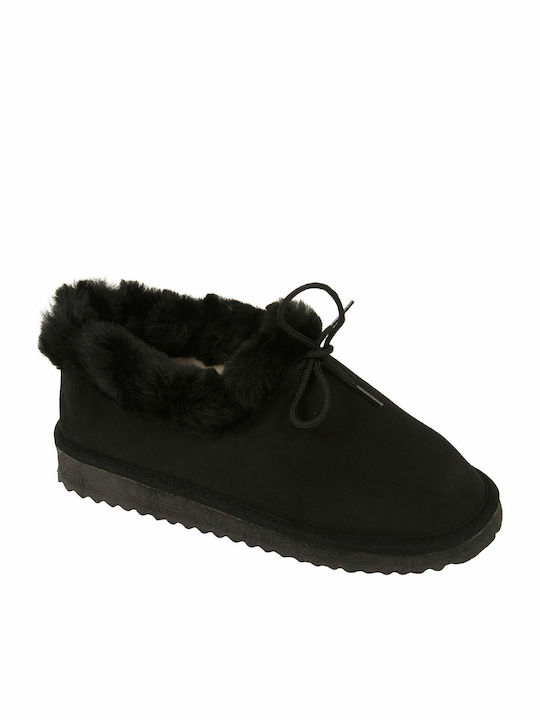 MRDline Closed Women's Slippers Black