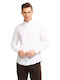 Brooks Brothers Men's Shirt Long Sleeve Linen White