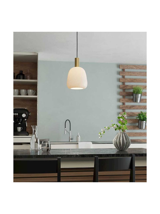 Eglo Manzanares Pendant Light White with Socket E27