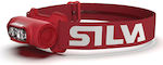 Silva Φακός Κεφαλής Αδιάβροχος IPX7 με Μέγιστη Φωτεινότητα 400lm Explore 4 Κόκκινο