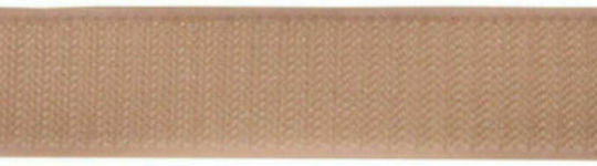 JGS S.A. Beige Velcro Tape Sewing Supply 25x3cm