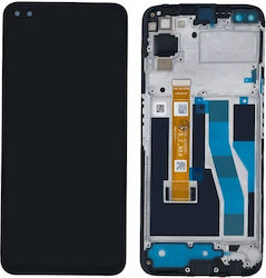 Bildschirm Service Pack mit Rahmen für Realme 6 Pro (Schwarz) Bildschirm Service Pack mit Rahmen für Realme 6 Pro (Schwarz)