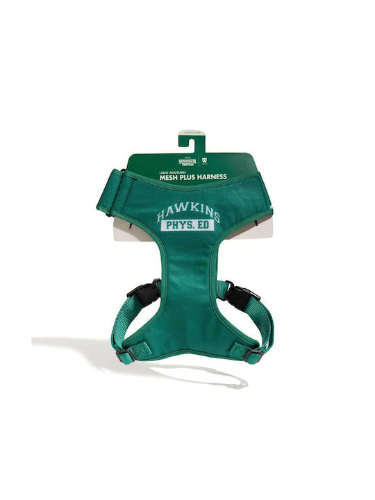 Zee-Dog Hundegeschirr Weste Adjustable Air Mesh Fremde Dinge Hawkins Grün Klein 390123