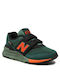 New Balance Kids Sneakers with Scratch Green