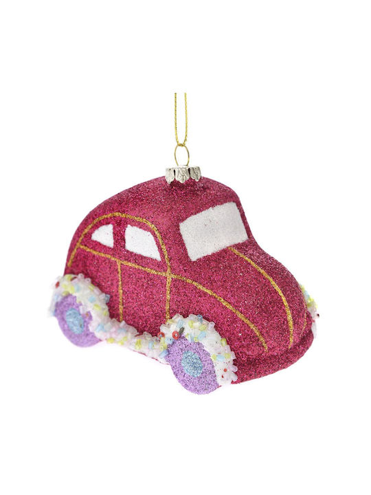 Iliadis Christmas Car Ornament Multicolour 8cm 6pcs