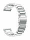 KOSTELO Metallic-Armband Silber 18mm