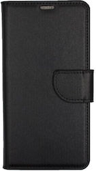 Book Flip Wallet Case for Xiaomi Mi 12T Pro in Black Black Flip Wallet Black Flip Wallet Leatherette, Silicone