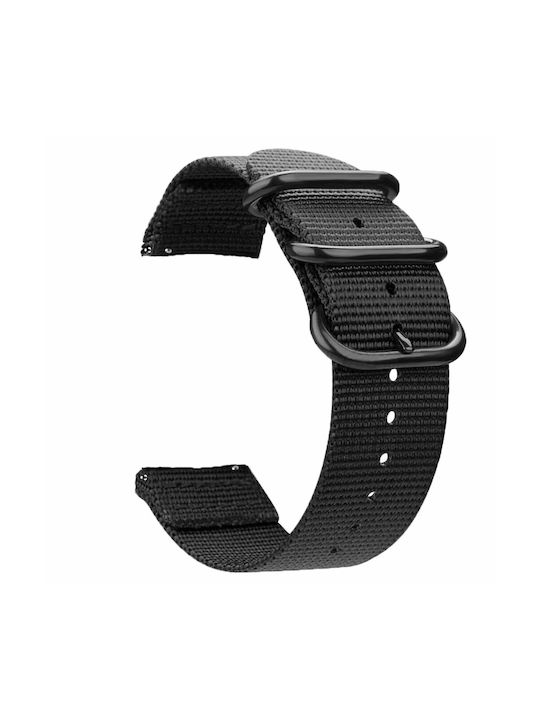 Fabric Strap Black 24mm