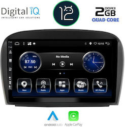 Digital IQ Car-Audiosystem für Mercedes-Benz Online-Handel SL R230 Facelift 2006-2012 (Bluetooth/USB/WiFi/GPS/Apple-Carplay) mit Touchscreen 9"