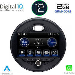 Digital IQ Car-Audiosystem für Mini Kooper / Clubman / Straßenkreuzer / Landsmann / Cooper S Kia Straßenkreuzer Smart Straßenkreuzer F55-F56-F57 2015 (Bluetooth/USB/AUX/WiFi/GPS/Apple-Carplay) mit Touchscreen 9"