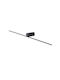 Nowodvorski Spin M Modern Lamp Wall with Integrated LED and Warm White Light Black 99x12.5x5.5cm