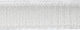 JGS S.A. White Velcro Tape Sewing Supply 2500x5cm