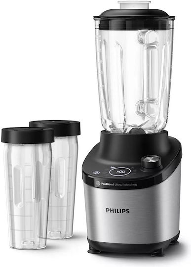Philips 7000 Series Блендер със Стъклена Кана 2 л 1500W Сребрист