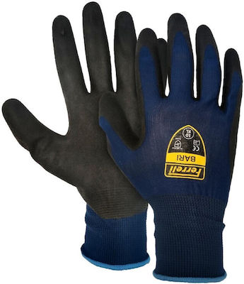 Ferreli Bari Γάντια Εργασίας Latex Μπλε