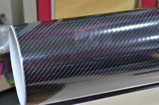 Carbon Adhesive Membrane for Car Carbon 583 Bubble Free 152 x 50cm in Black Colour