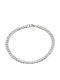 Oxzen Chain Hand made of Stainless Steel Thin Thickness 4mm and Length 23cm