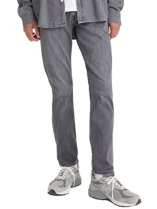 502 Men's Jeans Pants Elastic with Regular Tapered Fit Gray