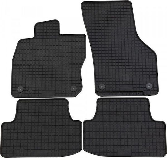 Petex Σετ Μπροστινά και Πίσω Πατάκια 4τμχ για Audi A3 2020+ Μαύρα