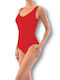 DIANA - 7022 - Elastic Body with wide waistband - Red