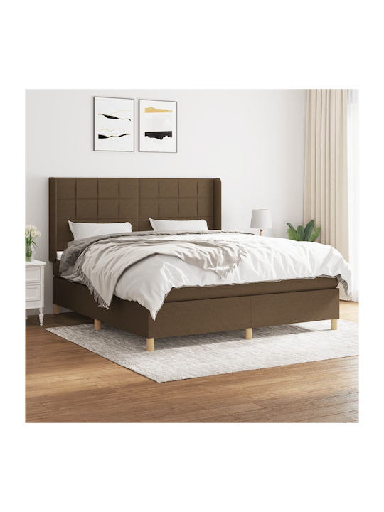 Bett Übergröße Mit Stoff bezogen Dark Brown mit...