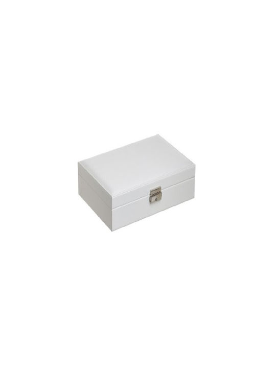 Click Μπιζουτιέρα Κουτί Λευκή
