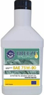Breeze Βαλβολίνη Αυτοκινήτου για Διαφορικό 75W-90 1lt