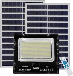 Rixme Στεγανός Ηλιακός Προβολέας LED 1600W με Τηλεχειριστήριο IP67
