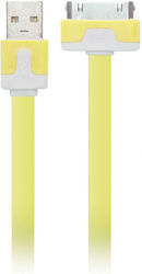 Oem Charging Cable + Data Carrier Apple 30-Pin To USB 1.2 m Flat Yellow