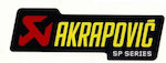 Akrapovic P-HST3ALSP Decorative Stickers for Exhausts Multicolour