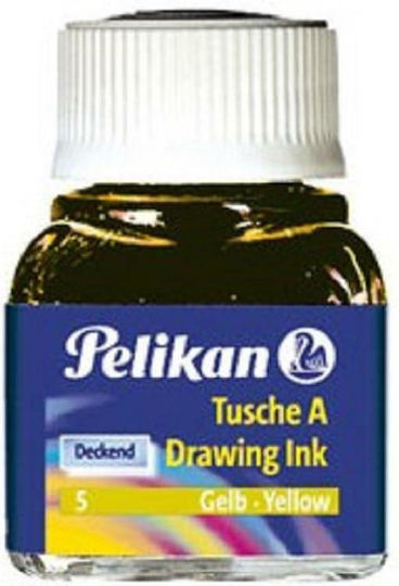Pelikan Ανταλλακτικό Μελάνι για Πένα Κίτρινο 10ml