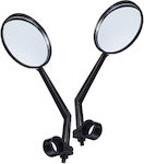 King Sunny Accessory for Electric Scooter Handlebar Mirrors in Black Color KY-XA18