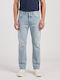 501 Herren Jeanshose Regulär Gerade Fit Hellblau