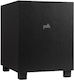 Polk Audio MXT10 50.15.01 Aktiv Subwoofer mit Lautsprecher 10" 50W Schwarz