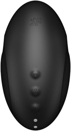 Satisfyer Vulva Lover 3 Аспиратор Вагина с вибрация Въздушен импулсен стимулатор и вибратор Black 1бр