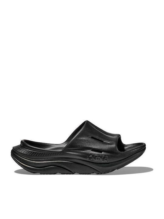 HOKA Glide Ora Recovery Slide 3 Slides Black