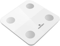 Noerden Minimi Smart Ζυγαριά με Λιπομετρητή & Bluetooth σε Λευκό χρώμα