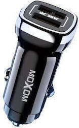 Moxom Φορτιστής Αυτοκινήτου με Θύρες 2xUSB-A