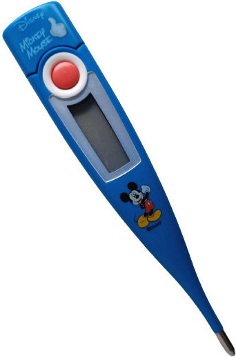 Hartmann Thermoval Digital Armpit Thermometer Blue with Disney Mickey Mouse