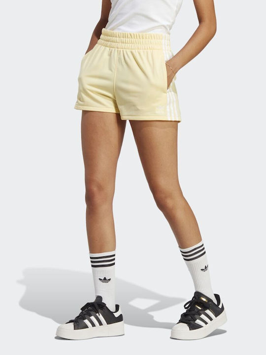 Adidas 3-Stripes Women's Sporty Shorts Almost Yellow