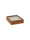 Aria Trade Jewellery Box Wooden 17x17x19.5cm