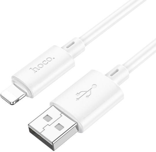 Hoco X88 USB-A zu Lightning Kabel Weiß 1m