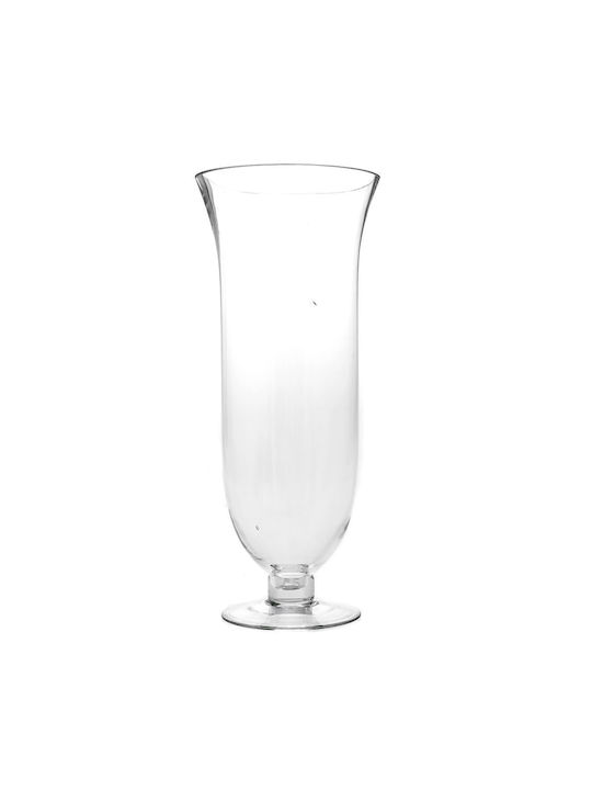 Iliadis Glass Vase 18x18x42cm