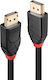 Lindy Cable DisplayPort male - DisplayPort male 20m Μαύρο (41081)