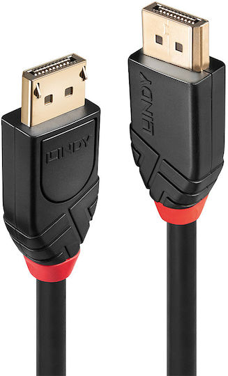 Lindy Kabel DisplayPort-Stecker - DisplayPort-Stecker 20m Schwarz (41081)