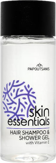 Papoutsanis Skin Essentials Shampoo & Shower Gel 33ml