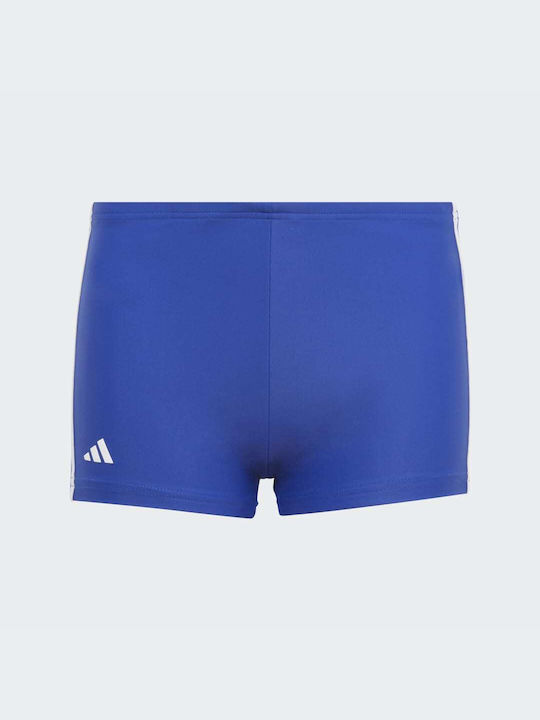 Adidas Kids Swimwear Swim Shorts 3-Stripes Training Blue