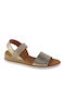 Desert Kiss Women's Ankle Strap Platforms Gold