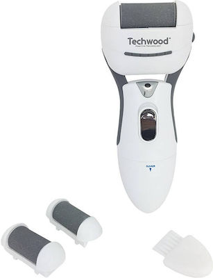 Techwood Elektrische Fußfeile für Fersen und Hornhaut